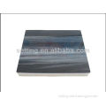 high gloss polymer composite panel wood grain PVC film UV coating